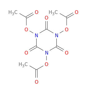 1,3,5-Triazine-2,4,6(1H,3H,5H)-trione, 1,3,5-tris(acetyloxy)-