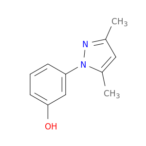 Phenol, 3-(3,5-dimethyl-1H-pyrazol-1-yl)-