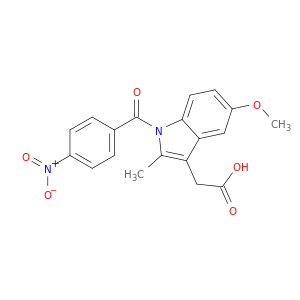 1H-Indole-3-acetic acid, 5-methoxy-2-methyl-1-(4-nitrobenzoyl)-