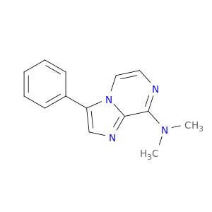 Imidazo[1,2-a]pyrazin-8-amine, N,N-dimethyl-3-phenyl-