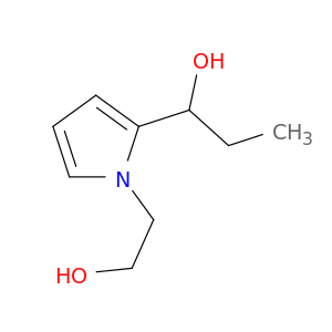 1H-Pyrrole-1-ethanol, 2-(1-hydroxypropyl)-