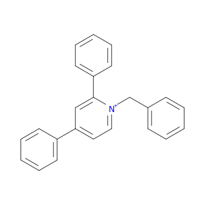 Pyridinium, 2,4-diphenyl-1-(phenylmethyl)-