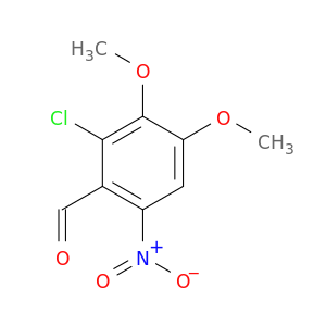 Benzaldehyde,2-chloro-3,4-dimethoxy-6-nitro-