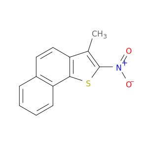 Naphtho[1,2-b]thiophene, 3-methyl-2-nitro-