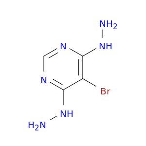5-bromo-4,6-dihydrazinylpyrimidine