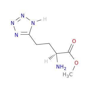 1H-Tetrazole-5-butanoicacid, a-amino-, methyl ester, (aS)- (9CI)