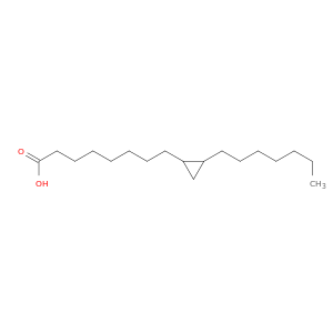 Cyclopropaneoctanoic acid, 2-heptyl-