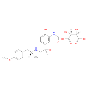 N-[2-羟基-5-[(1R)-1-羟基-2-[(1R)-2-(4-甲氧基苯基)-1-甲基乙基]氨基]乙基]苯基]甲酰胺-L-(+)-酒石酸盐