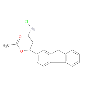Mercury, [3-(acetyloxy)-3-(9H-fluoren-2-yl)propyl]chloro-