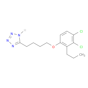 5-(4-(3,4-DICHLORO-2-PROPYLPHENOXY)BUTYL)-1H-TETRAZOLE