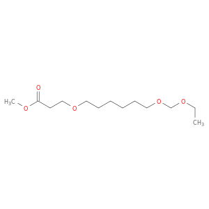 Propanoic acid, 3-[[6-(ethoxymethoxy)hexyl]oxy]-, methyl ester