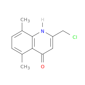 2-(Chloromethyl)-5,8-dimethylquinolin-4(1H)-one