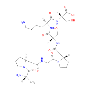 L-Serine, L-alanyl-L-prolylglycyl-L-prolyl-L-seryl-L-lysyl-