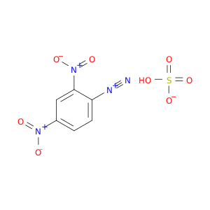 Benzenediazonium, 2,4-dinitro-, sulfate (1:1)