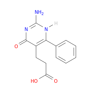 3-(2-amino-4-oxo-6-phenyl-1,4-dihydropyrimidin-5-yl)propanoic acid