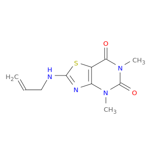 Thiazolo[4,5-d]pyrimidine-5,7(4H,6H)-dione,4,6-dimethyl-2-(2-propen-1-ylamino)-