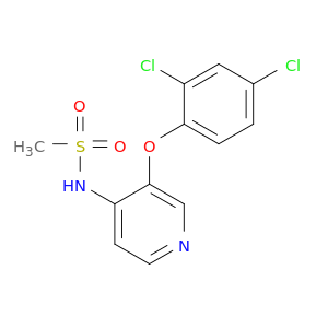 Methanesulfonamide, N-[3-(2,4-dichlorophenoxy)-4-pyridinyl]-