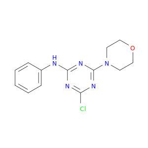 1,3,5-Triazin-2-amine, 4-chloro-6-(4-morpholinyl)-N-phenyl-