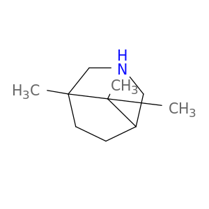 3-Azabicyclo(3.2.1)octane, 1,8,8-trimethyl-