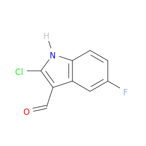 2-chloro-5-fluoro-1H-indole-3-carbaldehyde