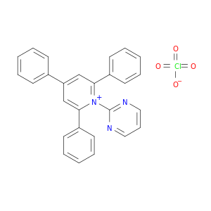 Pyridinium, 2,4,6-triphenyl-1-(2-pyrimidinyl)-, perchlorate