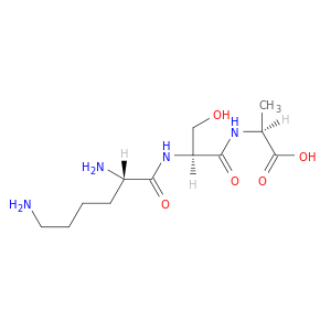 L-Alanine, N-(N-L-lysyl-L-seryl)-