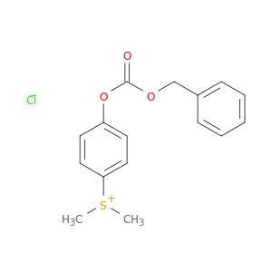 Sulfonium, dimethyl[4-[[(phenylmethoxy)carbonyl]oxy]phenyl]-, chloride