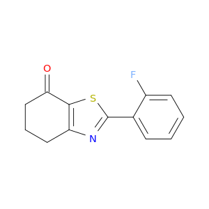 7(4H)-苯甲酸苯甲酮,2-(2-氟苯基)-5,6-二氢-