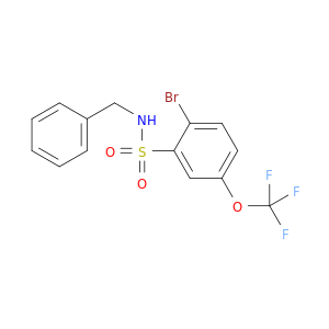 N-Benzyl-2-bromo-5-(trifluoromethoxy)benzenesulfonamide