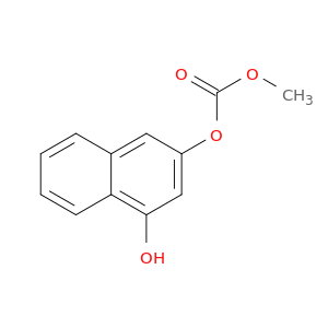 Carbonic acid, 4-hydroxy-2-naphthalenyl methyl ester