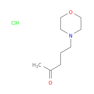 2-Pentanone, 5-(4-morpholinyl)-, hydrochloride