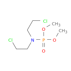 Phosphoramidic acid,bis(2-chloroethyl)-, dimethyl ester (9CI)