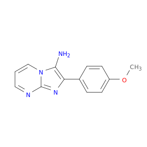 Imidazo[1,2-a]pyrimidin-3-amine, 2-(4-methoxyphenyl)-