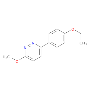 Pyridazine, 3-(4-ethoxyphenyl)-6-methoxy-