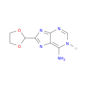 1H-Purin-6-amine, 8-(1,3-dioxolan-2-yl)-