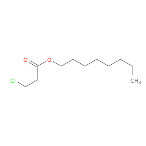 Propanoic acid, 3-chloro-, octyl ester