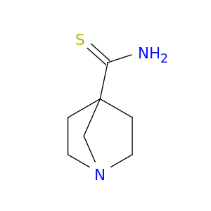 1-Azabicyclo[2.2.1]heptane-4-carbothioamide