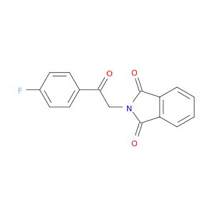 1H-Isoindole-1,3(2H)-dione, 2-[2-(4-fluorophenyl)-2-oxoethyl]-