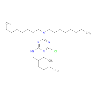 1,3,5-Triazine-2,4-diamine, 6-chloro-N'-(2-ethylhexyl)-N,N-dioctyl-