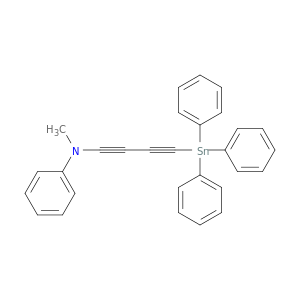 Benzenamine, N-methyl-N-[4-(triphenylstannyl)-1,3-butadiynyl]-
