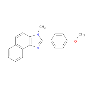 3H-Naphth[1,2-d]imidazole, 2-(4-methoxyphenyl)-3-methyl-