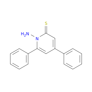 2(1H)-Pyridinethione, 1-amino-4,6-diphenyl-