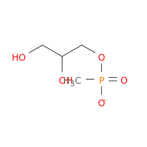 Phosphonic acid, methyl-, mono(2,3-dihydroxypropyl) ester