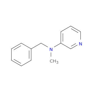 3-PYRIDINAMINE, N-METHYL-N-(PHENYLMETHYL)-
