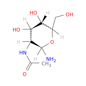 2-Acetamido-2-deoxy-b-D-glucopyranosyl amine