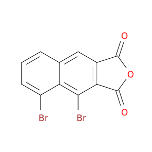 Naphtho[2,3-c]furan-1,3-dione, dibromo-