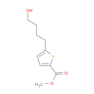 2-Thiophenecarboxylic acid, 5-(4-hydroxybutyl)-, methyl ester