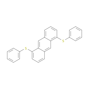 Anthracene, 1,5-bis(phenylthio)-