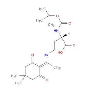 (2S)-4-[[1-(4,4-二甲基-2,6-二氧代环己基亚基)乙基]氨基]-2-[[叔丁氧羰基]氨基]丁酸