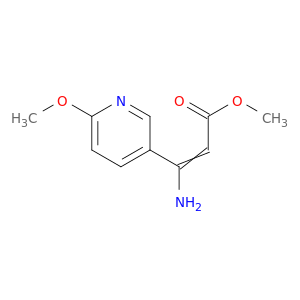 甲基3-氨基-3-(6-甲氧基-3-吡啶基)-2-丙酸盐